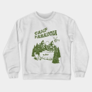 Camp PARANOIA - Black Helicopter Edition! Crewneck Sweatshirt